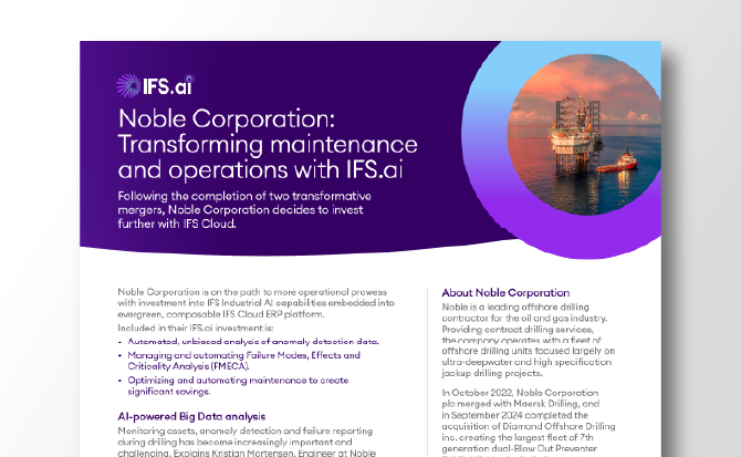 Noble Corporation PLC customer story thumbnail